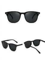 Premium Retro Style Black Sunglasses - Image 2