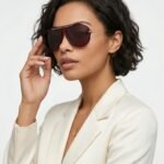 Luxury Aviator Style Sunglasses for Women