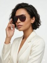 Luxury Aviator Style Sunglasses for Women